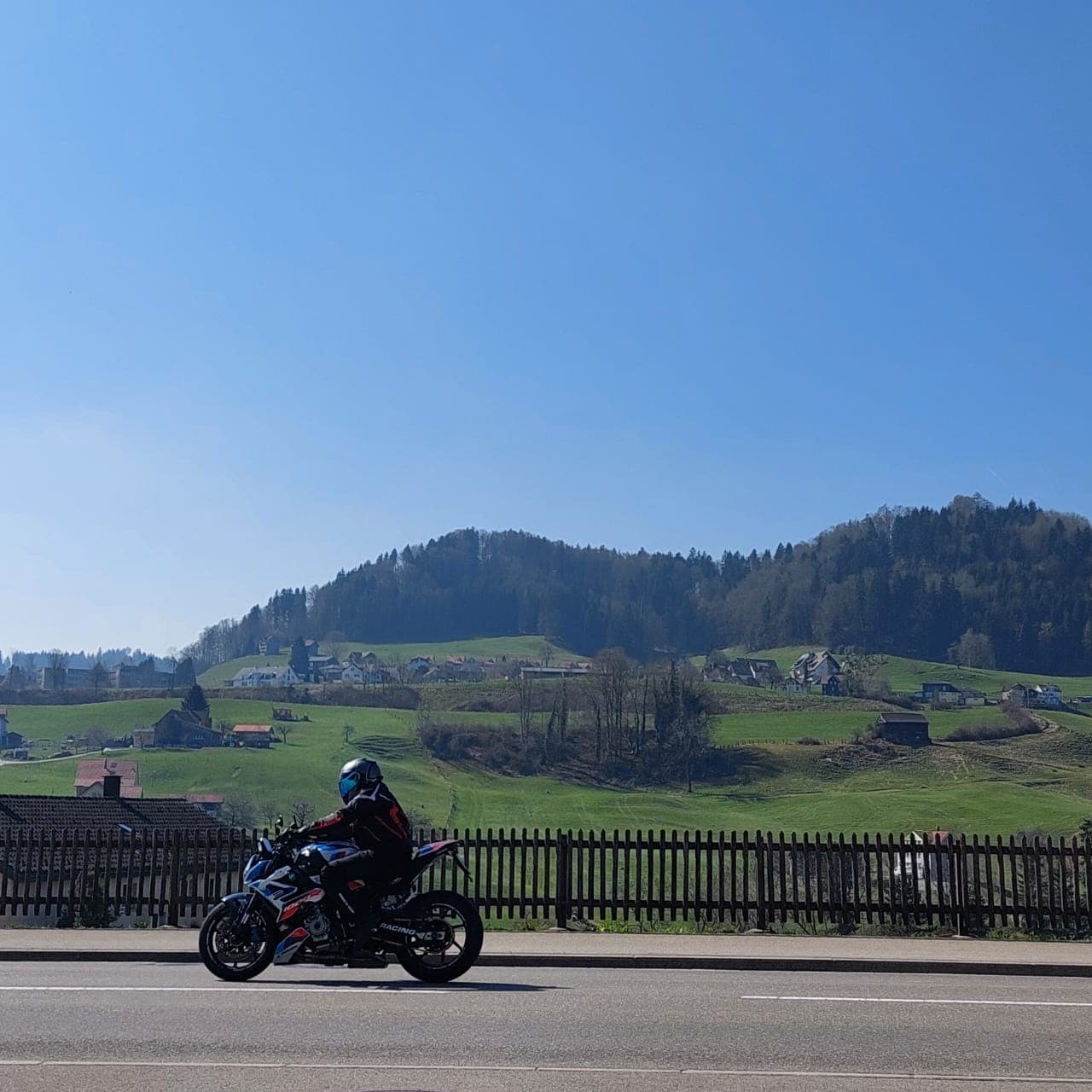 Swiss countryside near St. Gallen